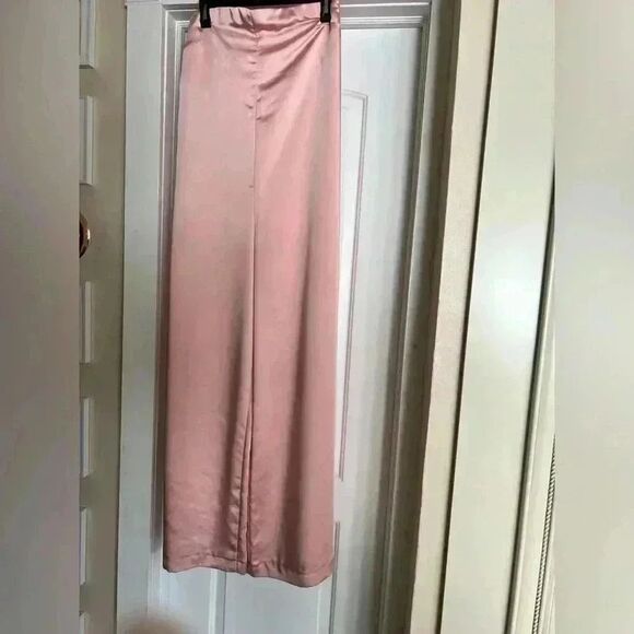 Zara pink wide leg jumpsuit - Picture 3 of 14